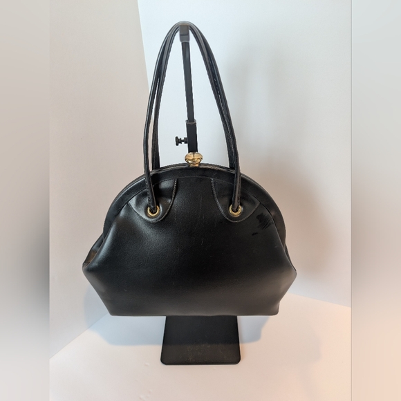 Vintage Smart Style Kisslock Handbag - Picture 1 of 7
